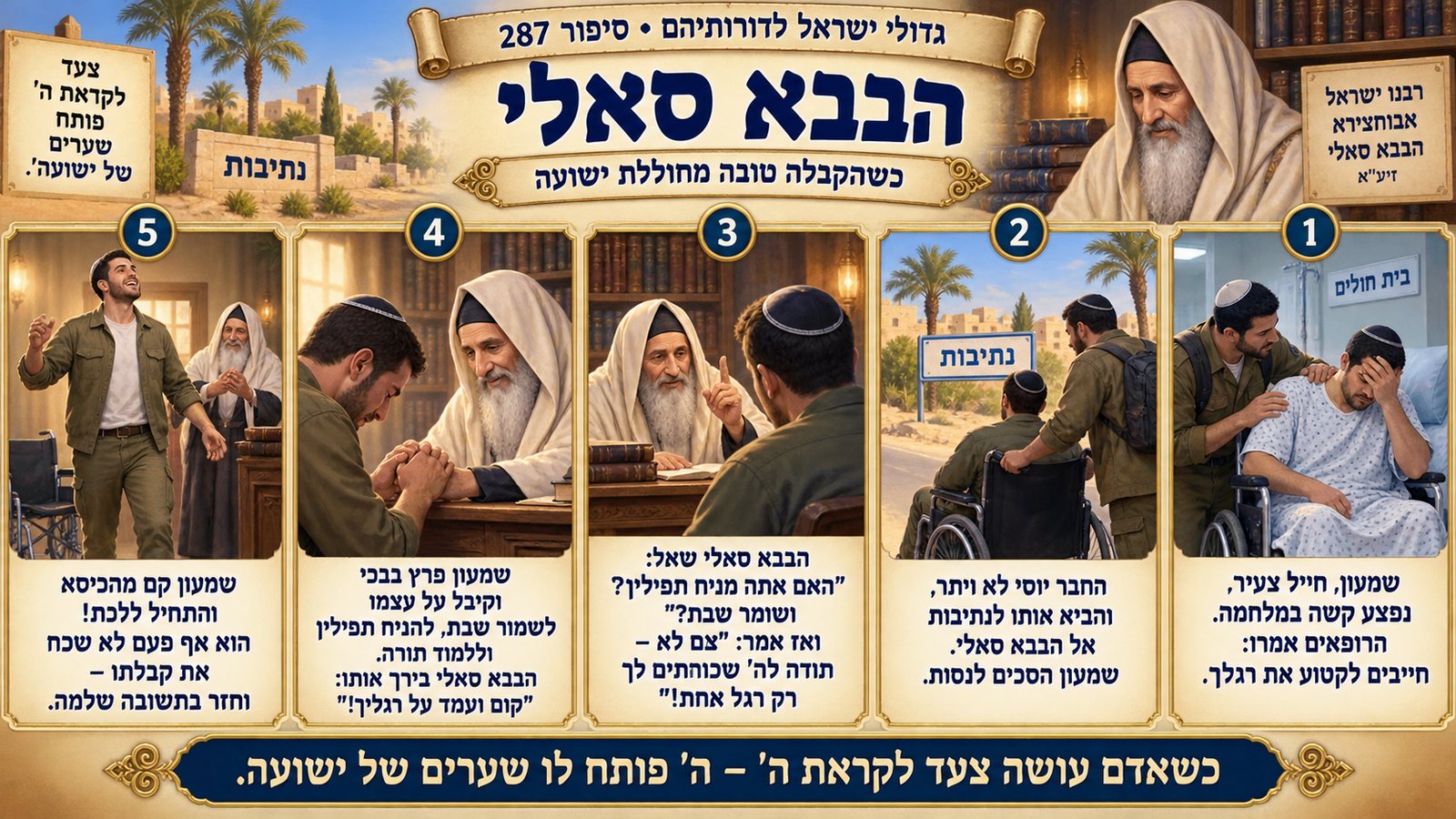 תמונת סיכום — גדולי דורנו: הבבא סאלי
